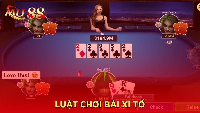 Luật chơi bài Xì tố 